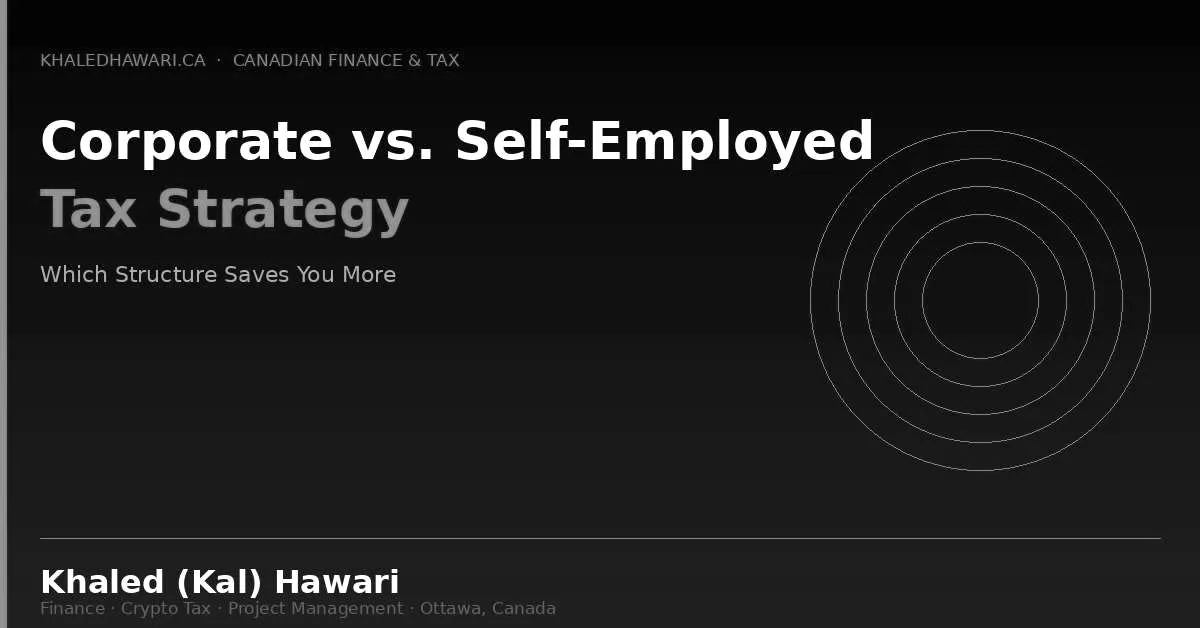A business owner comparing sole proprietorship and corporate tax structures with an accountant in Ottawa