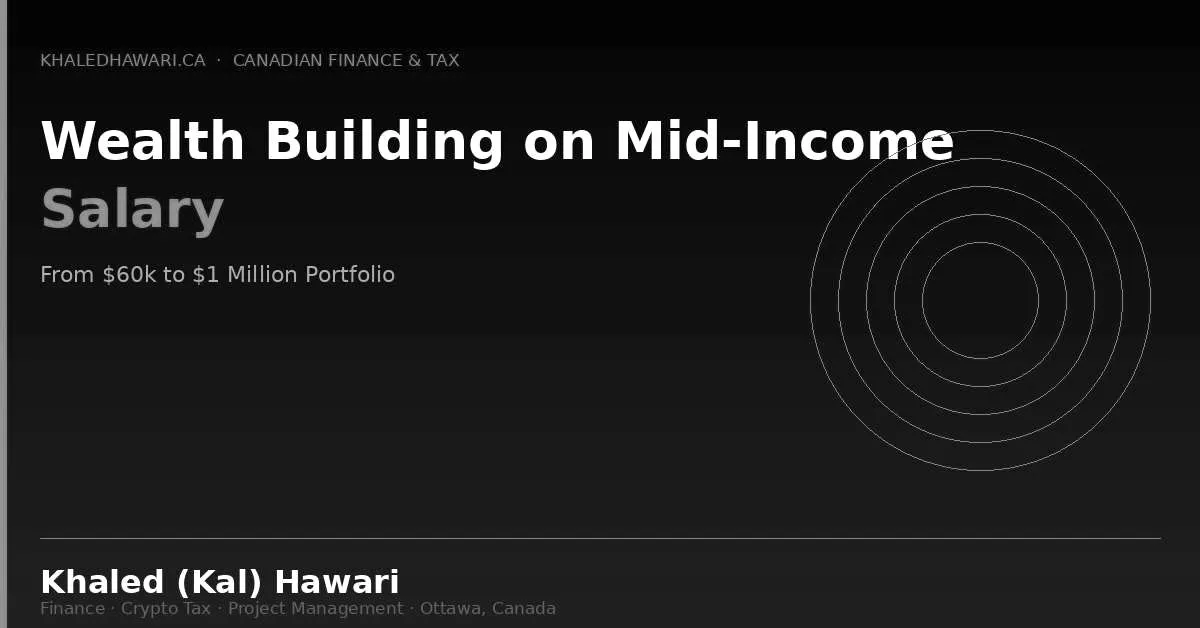 A mid-income Canadian household reviewing registered account contributions and a long-term savings plan