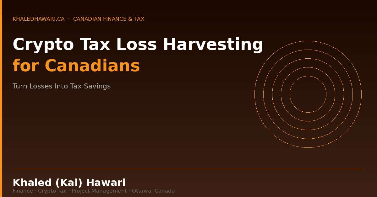 Crypto Tax Loss Harvesting for Canadians: Turn Losses Into Tax Savings