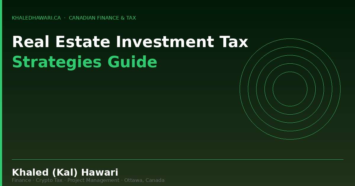 Real Estate Investment Tax Strategies Guide