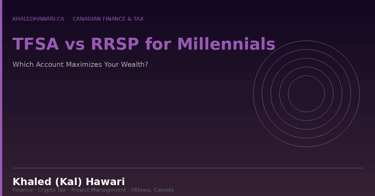TFSA vs RRSP for Millennials: Which Account Maximizes Your Wealth?